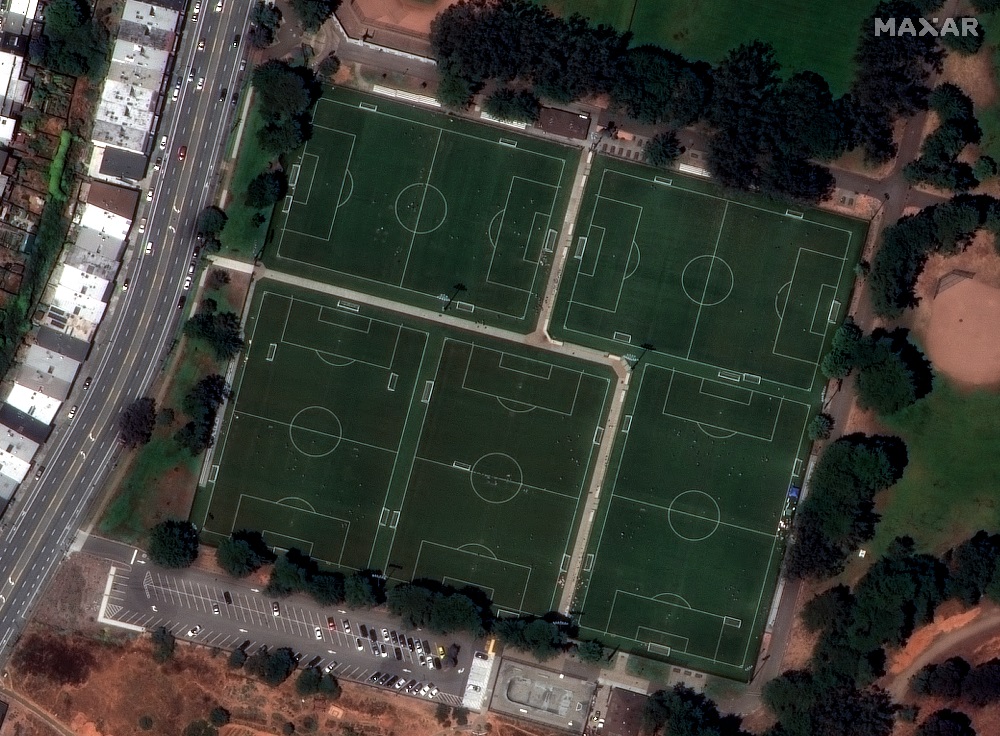 サッカー競技場